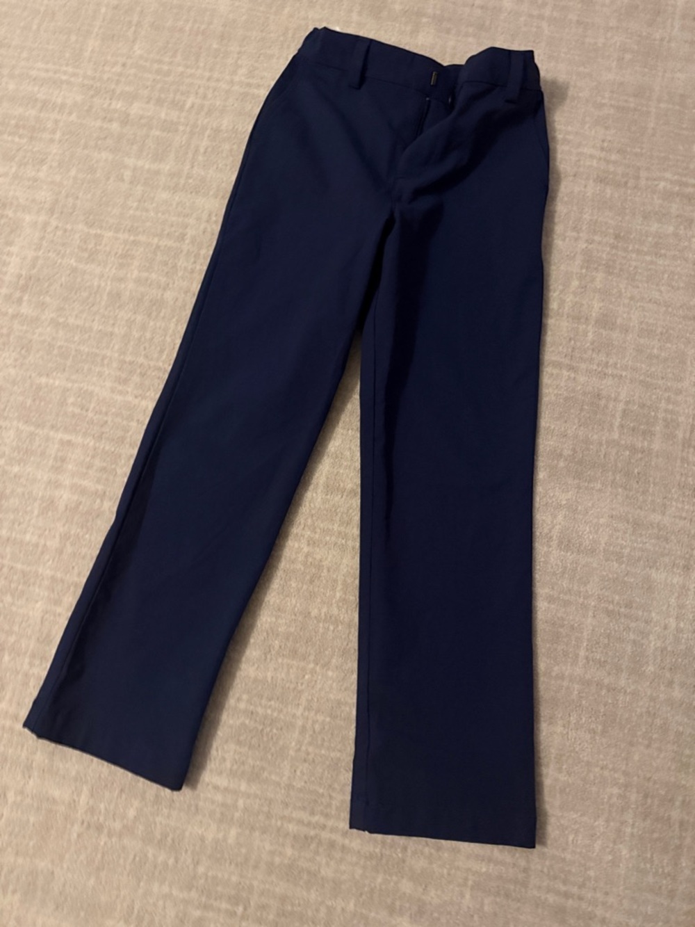 Set of Vineyard Vines Boys size 7 performance pants in navy and khaki